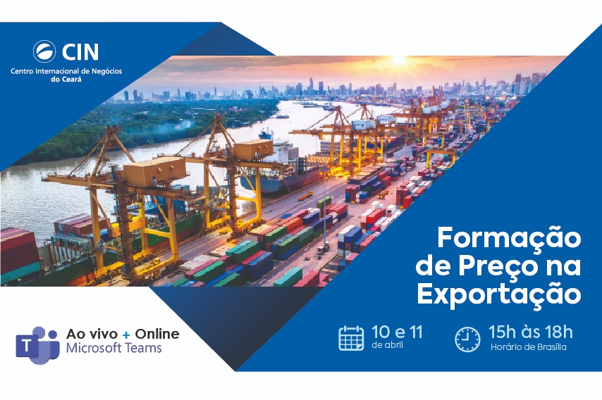 CIN oferece curso de Formação do Preço de Exportação Sistema FIEC